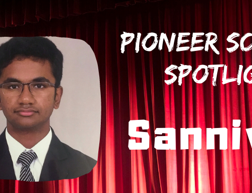 Pioneer Scholar Spotlight Sannivas