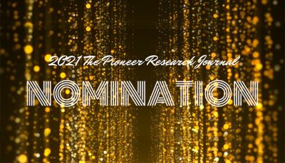 Announcing the 2021 Pioneer Research Journals Nominees home