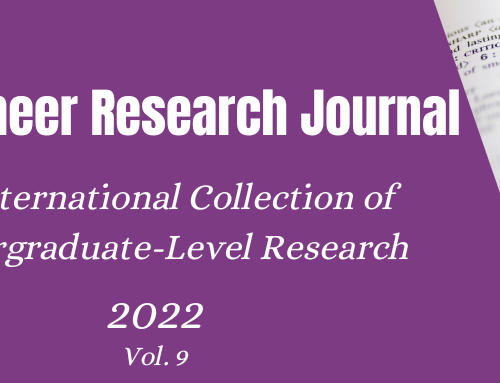 Announcing the 2022 Pioneer Research Journal