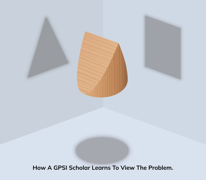 How a GPSI scholar learns to view the problem