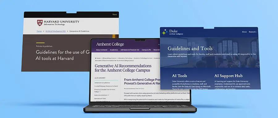 Top 30 College Admissions AI Policies