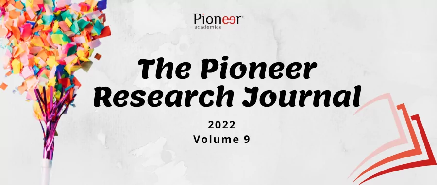 2022 Pioneer Research Journal